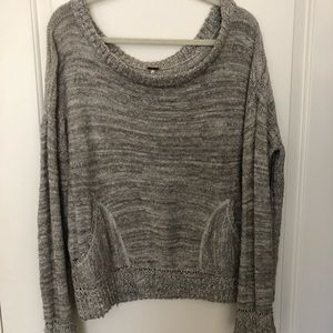 Gray FreePeople sweater